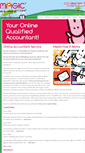 Mobile Screenshot of magicaccounts.co.uk